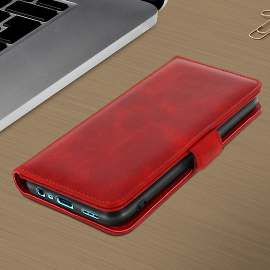 Slim Case Flip Book Cover Stand Wallet Case Oppo A9 2020 A5 2020 Red