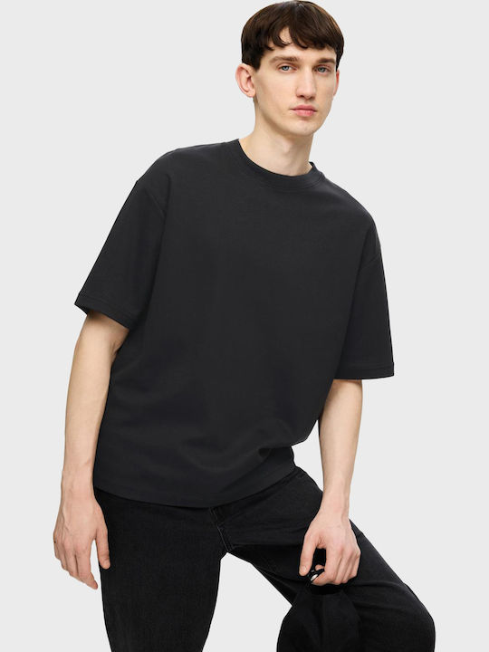 Selected T-Shirt Black Selected T-Shirt Black