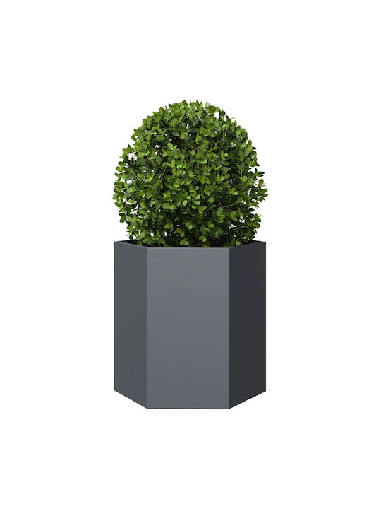 vidaXL Planter Box 46x45cm Charcoal 851112