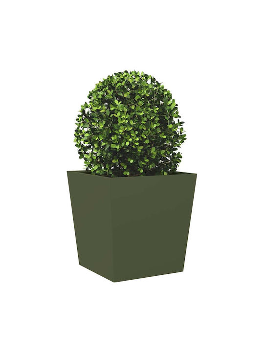 vidaXL Planter Box 50x50cm Olive, Green 851072