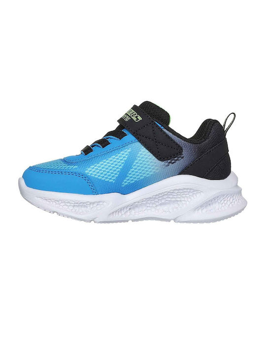 Skechers Παιδικά Sneakers με Φωτάκια Μαύρα