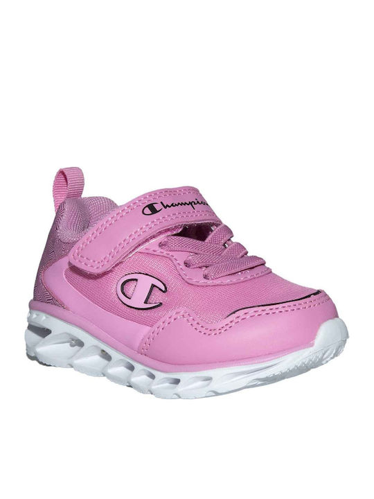 Wave 2 Παιδικά Sneakers με Σκρατς Ροζ