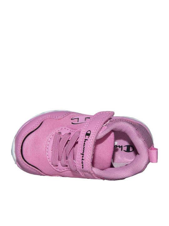 Wave 2 Παιδικά Sneakers με Σκρατς Ροζ