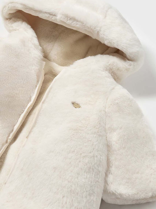 Mayoral Kids Double Sided Beige Coat