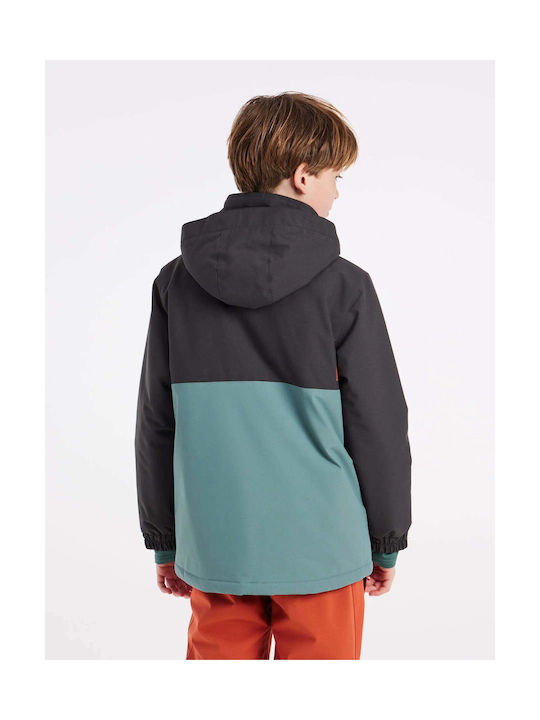 Protest Kinderjacke Lang Beidseitig mit Kapuze Deep Grey