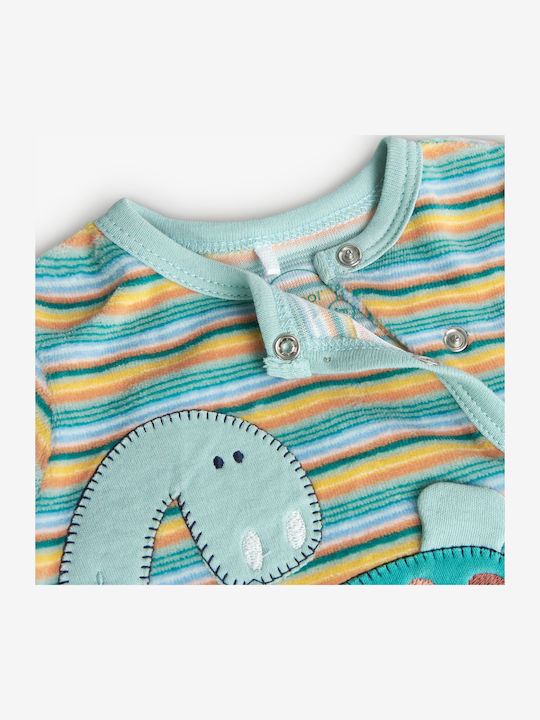 Boboli Baby Bodysuit Long-Sleeved Pink