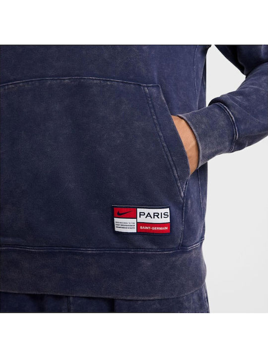 Paris Saint-germain Sweatshirt mit Kapuze Marineblau
