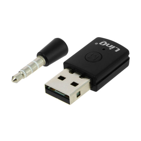 Bluetooth 4.0 Ps4 Adapter Usb Microphone Transmitter Receiver Linq Black