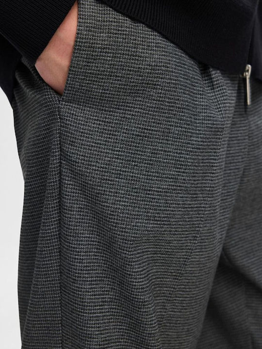 Homme Men's Trousers Tapered Dark Grey