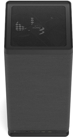 Fractal Design Mood Mini Tower Κουτί Υπολογιστή Μαύρο
