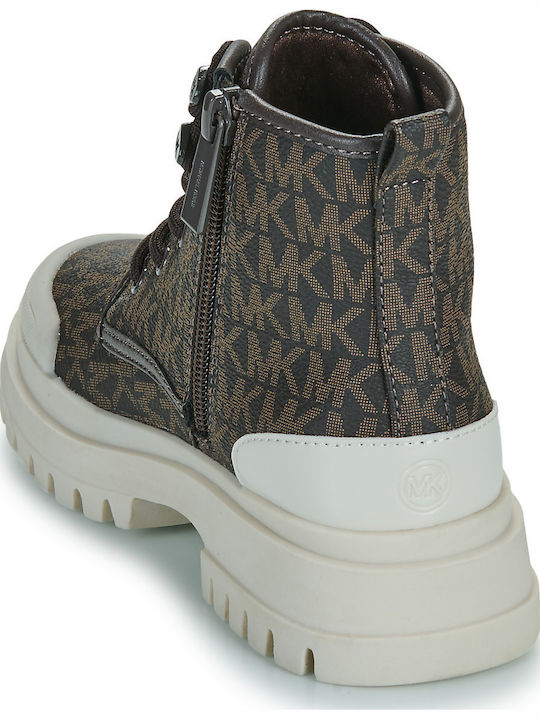 Kids Ankle Boots with Laces Multicolour