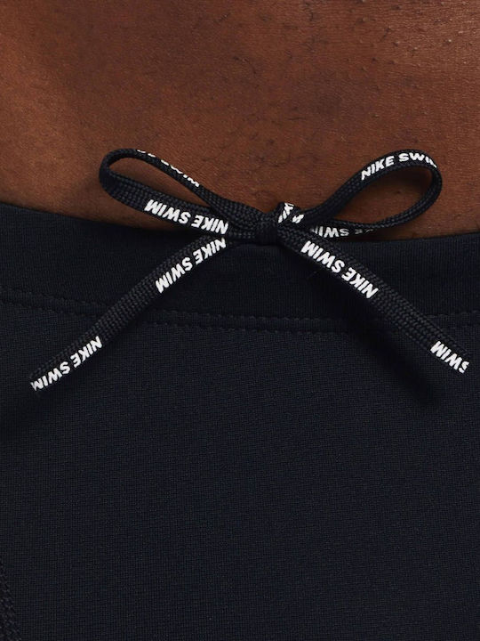 Nike Hydrastrong Costum De Înot Pentru Competiții Pentru Bărbați Negru