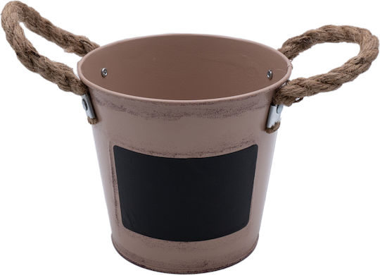 Uncle George Χρώματα Κασπώ Μεταλλικό Ροζ 17x17x14.5εκ.
