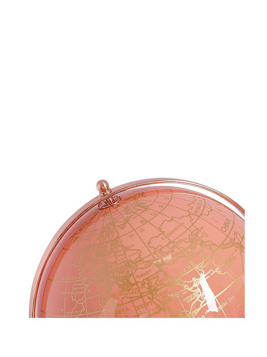 Beliani Globe Diameter 20cm and Height 28cm Pink