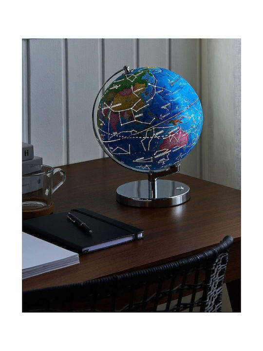 Beliani World Globe with Diameter 22cm and Height 30cm