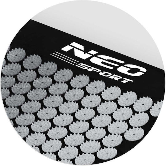 NEO Sport Covoraș de masaj Presopunctură pentru gât, spate & corp Negru