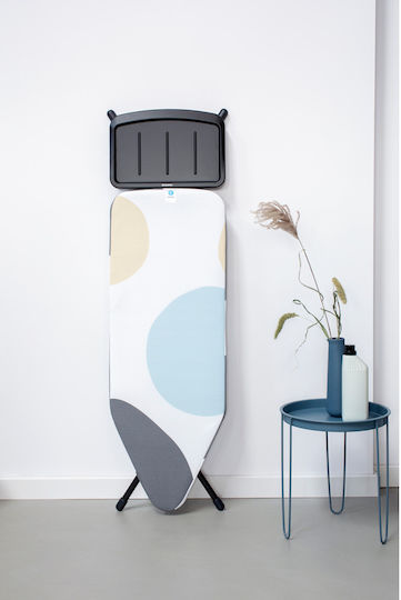 Brabantia Spring Bubbles Гладилница За Парна Ютия Компактна 124x45x98см