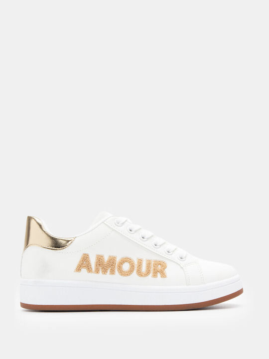 Luigi Damen Sneakers Gold