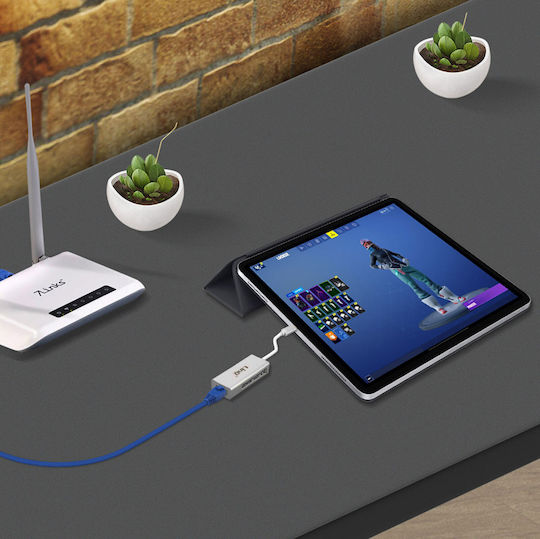 LinQ TPC-H515 USB-C Network Adapter with Wired Ethernet Connection