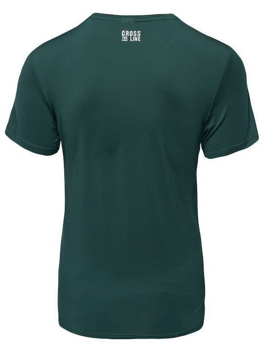 IQ Bărbați T-shirt Sportiv cu Mânecă Scurtă Verde