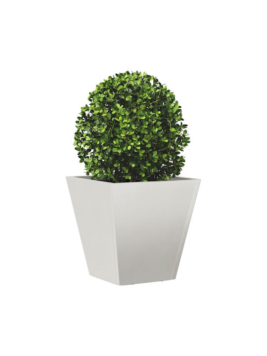 vidaXL Set 2 Jardiniere Metalice Gri deschis