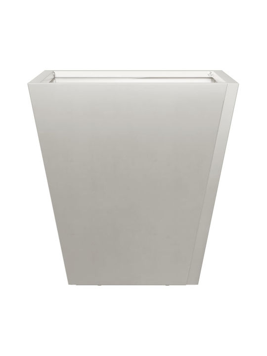 vidaXL Set 2 Jardiniere Metalice Gri deschis