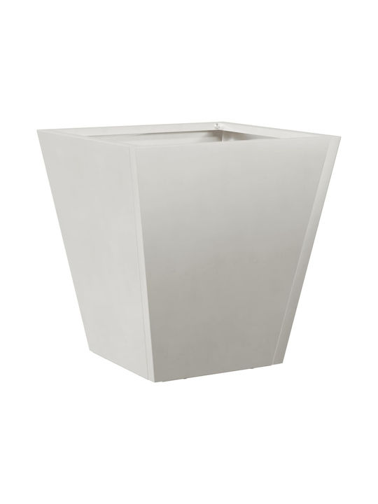 vidaXL Set 2 Jardiniere Metalice Gri deschis