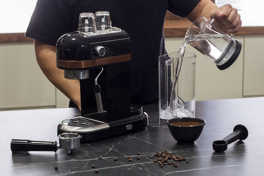 Berlinger Haus Automatic Espresso Machine 1350W Pressure 15bar Black BH-9462