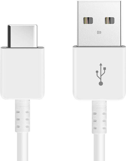 Samsung USB 2.0 Cable USB-C male - USB-A Λευκό 0.9m EP-DN930CW