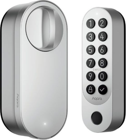 Aqara U200 Smart Retrofit Door Lock Matter Compatible Silver