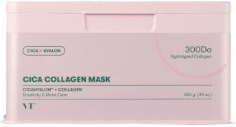 Vt Cosmetics Cica Collagen Mask 30 Τμχ Μάσκες Σύσφιξης Φύλλο