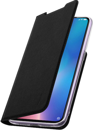 Akashi Xiaomi Mi 9 Card Holder Case Silicone Stand Black