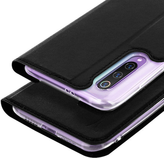 Akashi Xiaomi Mi 9 Card Holder Case Silicone Stand Black