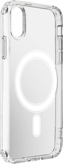Калъф Magsafe Iphone X Xs Двукомпонентен Подсилени Ъгли Swissten Прозрачен