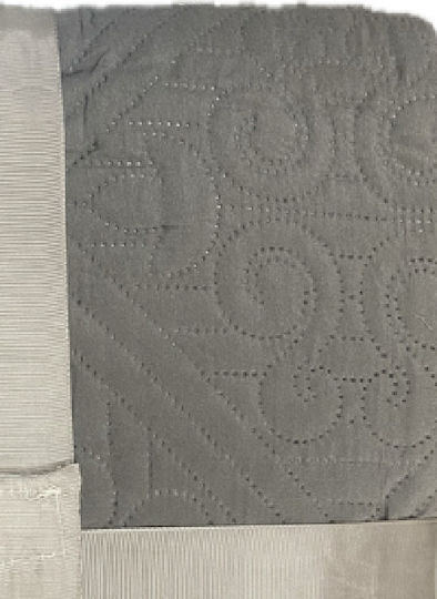 Chios Hellas Coverlet Single Grey 150x240cm