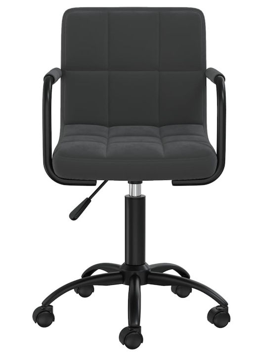 Stuhl mit Rollen in Schwarz Farbe 40x47x76cm 4Stück