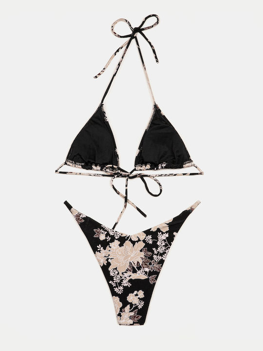 Basic Triangle Bikini Set Peony Peony