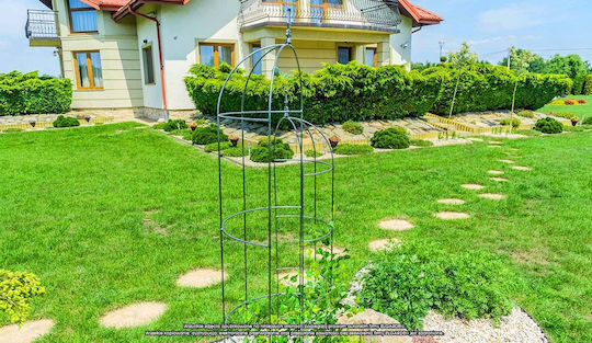 Kadax Metal Garden Obelisk Flower Garland 120cm