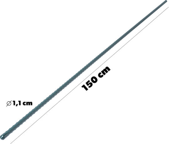 Kadax 10x Plant Stake 150cm Tomato Flower Support Coated Steel