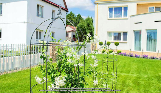 Kadax Metall Gartenobelisk Rosen 150 cm