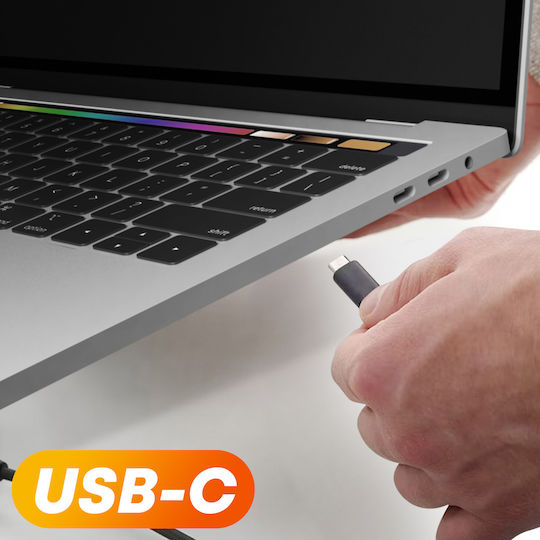 LinQ USB-C Универсален Зарядно за лаптоп 45W с Отделяем Кабел за Захранване