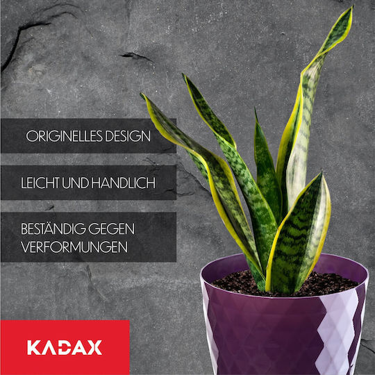 Kadax Plastic Pot Saucer Flower Pot Cover 30cm Purple