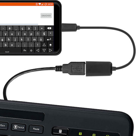 Avizar Convertor micro USB masculin în USB-A feminin 1buc OTG-MICUSB