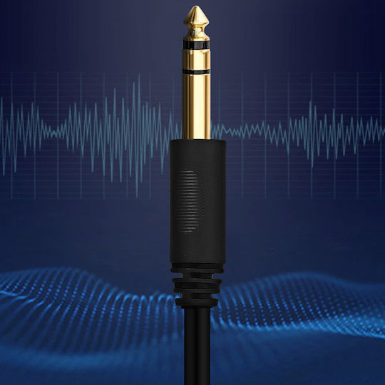 Avizar Конвертор 6.3mm Мъжки в 6.3mm 2x Женски 1 Брой ADAJACK-2JACK