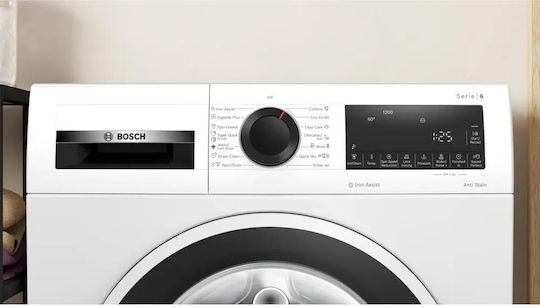 Bosch Πλυντήριο Ρούχων 9kg με Τεχνολογία Ατμού 1400 Στροφών AntiStain WGG244Z2BY