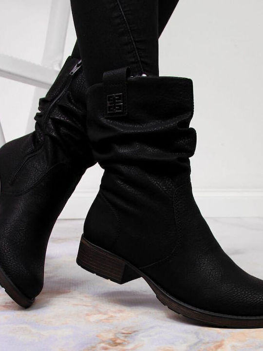 Damenstiefel Schwarz