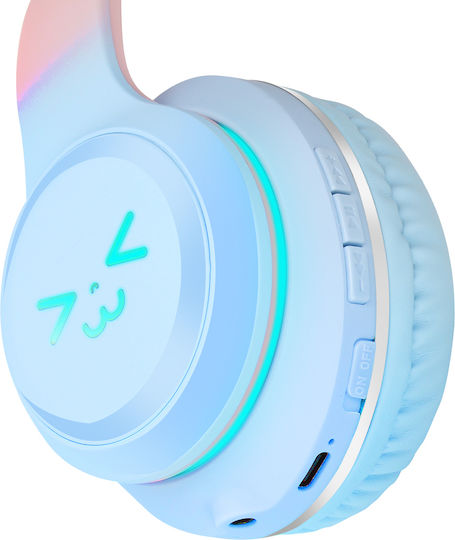 Avizar Kabellose Bluetooth Am Ohr Kopfhörer Blau
