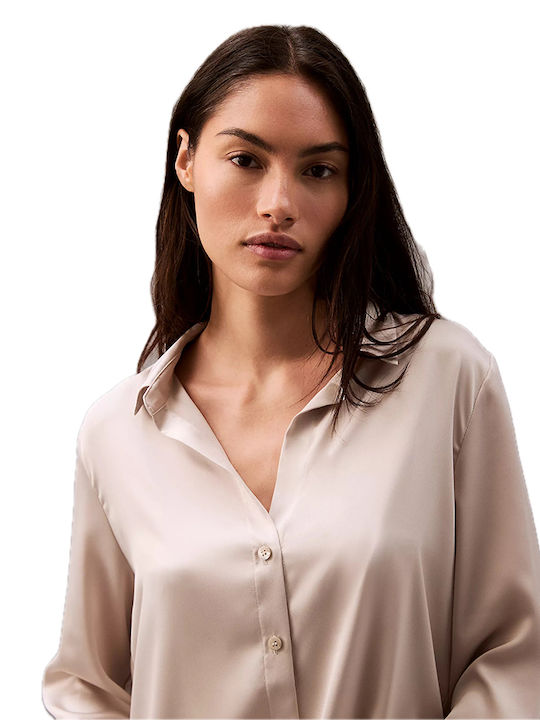 Calvin Klein Set Pijamale pentru Femei Ivory Coast