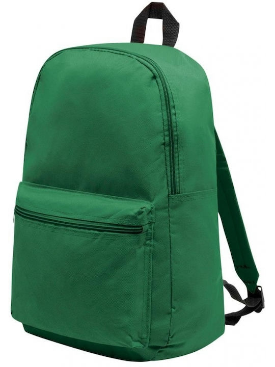 Rucsac cu Buzunar Frontal Verde 39.5x30x10.5 cm