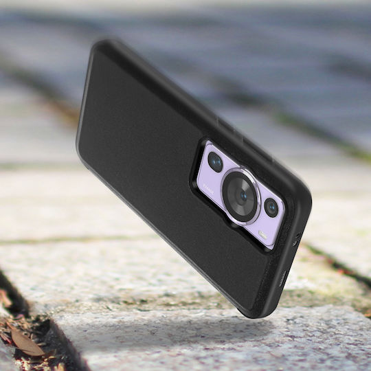 Clear View Case Huawei P60 Pro Display Window Sleep Mode Black